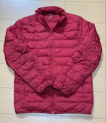 UNIQLO 울트라 라이트 다운 자켓 M 유니클로 레드