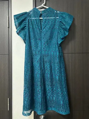 Lily Brown 그린 레이스 파티 드레스