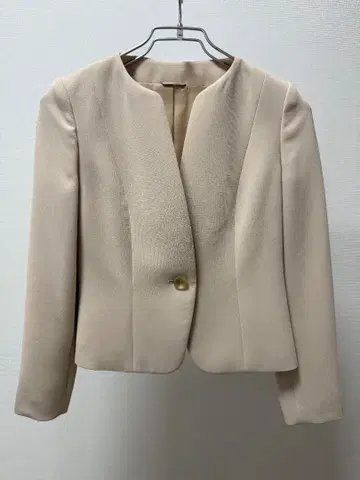 ANAYI 노카라 자켓 S 베이지