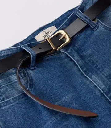 콜라주 개럴개런트 리버서블 벨트 블랙