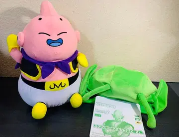 [ 새상품 택 포함 ] 드래곤볼 마인 부우(미니) 봉제 인형 피콜로 모자