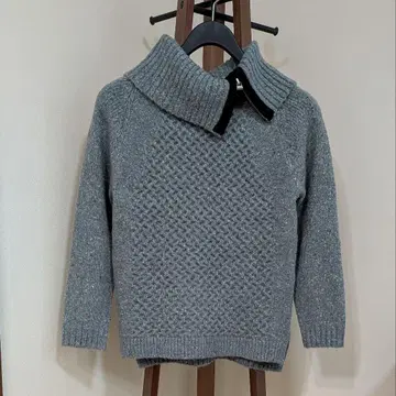 [ PREFERIR ]  그레이 터틀넥 니트 긴팔