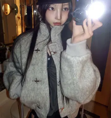 theredthread S clasp balloon blouson