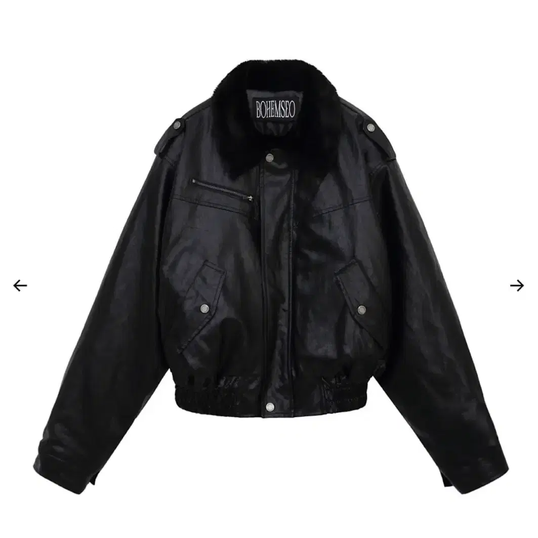 ジャケット・アウター Bohemian seoul leather blouson jumper BOHEMIAN SEOUL | 보헤미안서울 Bohemian Seoul Leather Jacket