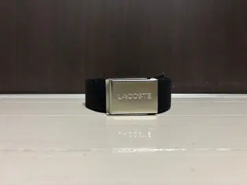 LACOSTE 블랙 벨트