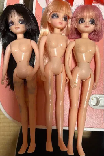 리카짱 커스텀 인형 3체 세트