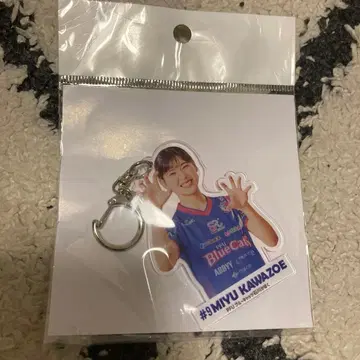 PFU 블루캣츠 카와조에 미유 아크릴 키링