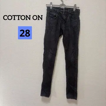 COTTON ON [ 28 ] 슈퍼 스키니 데님 블랙