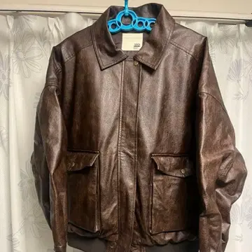 가죽 자켓 봄버 캐주얼