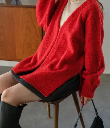 [ Kastane ] ZIP 오버 가디건