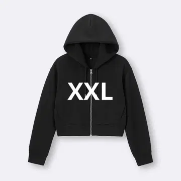 GU 더블 페이스 풀 집업 후드티 Q