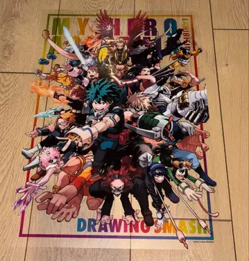 [ 레어 ] 나의 히어로 아카데미아 A3 클리어 포스터 히로아카전