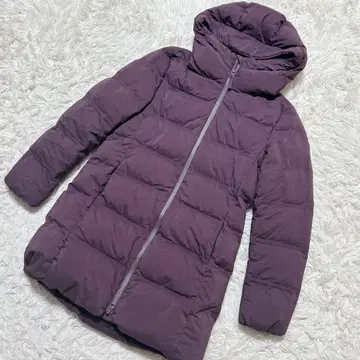 [ 2329 ] 새상품급 UNIQLO 심리스 다운 숏코트 퍼플