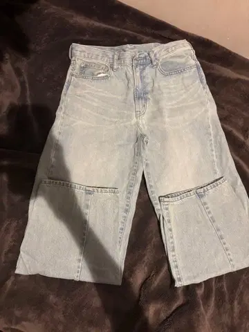 GU 배기 데님 3개 세트