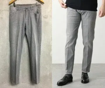 PT TORINO 피티토리노 그레이 스트레치 슬림 데님 팬츠