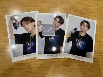 BUTTERFLY EFFECT 포토 카드 시크릿 야기 유세이 컴프