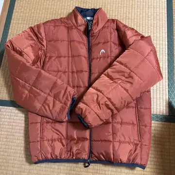 오렌지 다운 자켓 LL 사이즈 HED