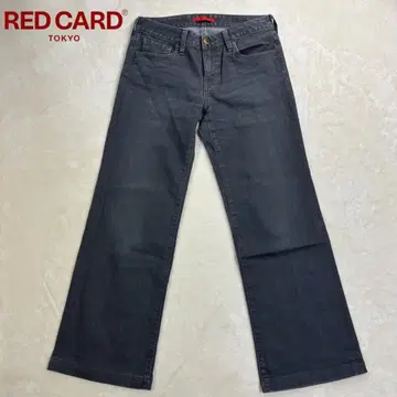 [ 새상품급 ] RED CARD 와이드 데님 그레이 여성용 Size 2