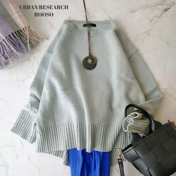 새상품급 어반리서치 로쏘 크루넥 울 스웨터 울 100%
