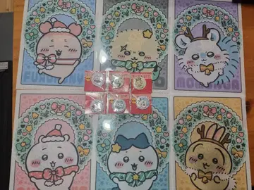 세븐일레븐 치이카와 A5 노트 6권 플랫 케이스 각 6개 컴플리트 세트