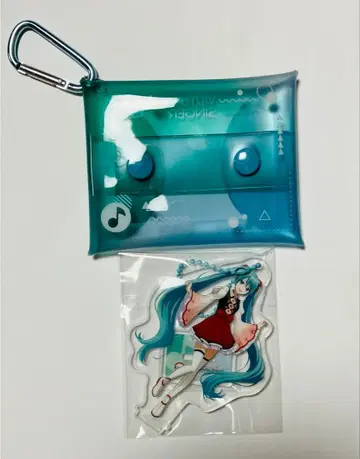 프로세카 스시로 아크릴 스탠드 멀티 파우치 하츠네 미쿠