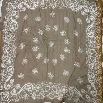 넘버나인 실크 스카프