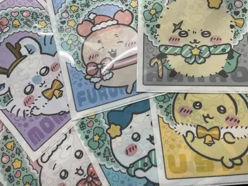 치이카와 A4 클리어 파일 6종 세트