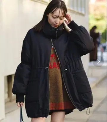 새상품급 카스타네 Kastane 캔디 슬리브 리버서블 코트