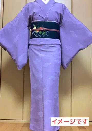 이부식 기모노만 코몬 구름 문양 기모노 리메이크