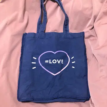 이코러브 토트백 네이비 =LOVE