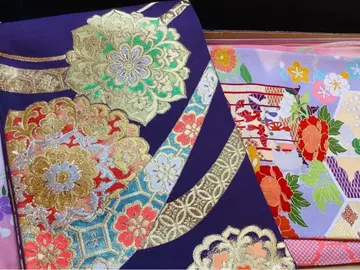 카와시마 직물 후쿠로 오비 6통 4