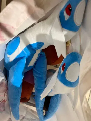 포켓몬 복슬복슬 봉제 인형 라티오스 2체 세트 새상품