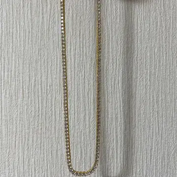 Glitter 골드 테니스 체인