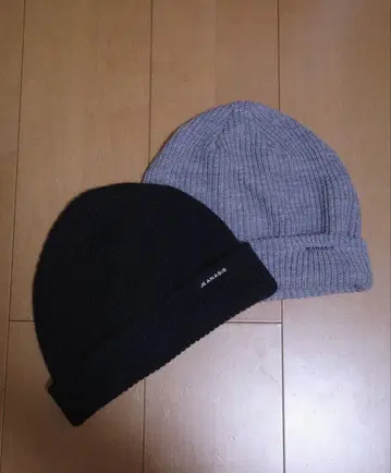 JEANASIS 아크릴 니트 비니 2색 세트