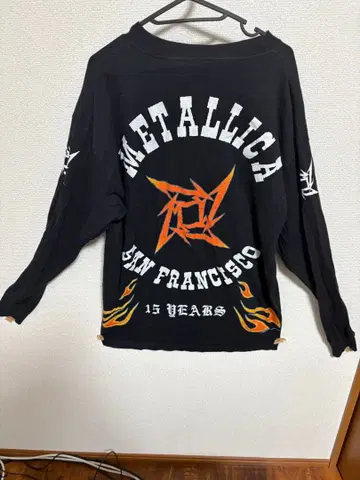 METALLICA 샌프란시스코 15 YEARS 티셔츠