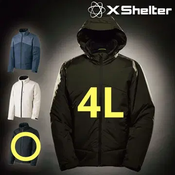 워크맨 엑스쉘터 단열 알파 웜 자켓 4L 블랙 새상품