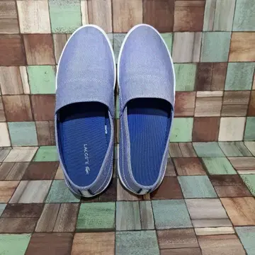 Lacoste 블루 슬립온