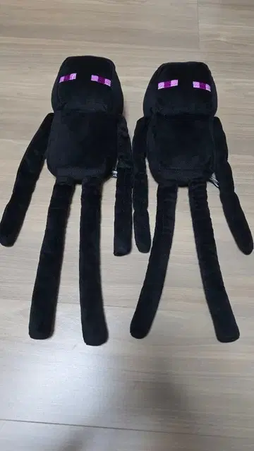 마인크래프트 엔더맨 약 50cm 2체 미사용품