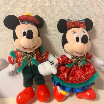 디즈니 크리스마스 2025 미니 미키 인형 배지