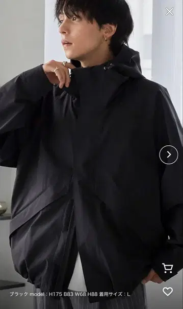 블랙 마운틴 파카 L 사이즈