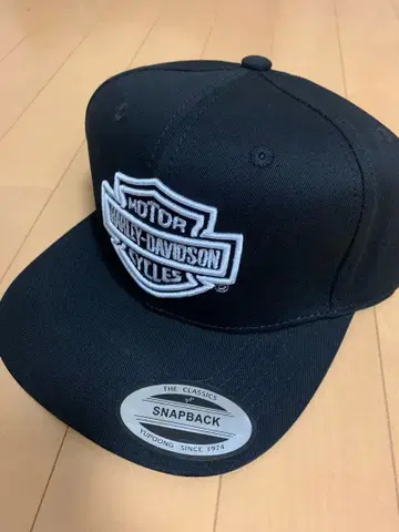Harley-Davidson 캡 미국차 바이커 블랙 화이트