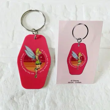 팅커벨 호텔 택풍 키링 디즈니 픽사