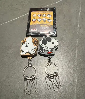 PEANUTS 시크릿 러버 클립 키 참 스누피