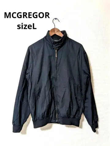 새상품급 맥레거 하큘러스 블루종 해링턴 자켓 네이비 L