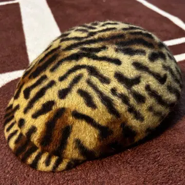 빈티지 80s 레오파드 무늬 헌팅