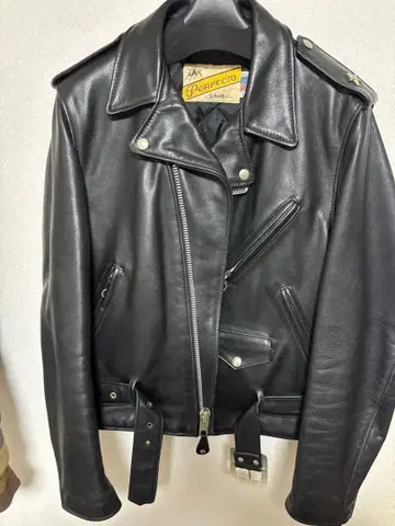 Schott 더블 라이더 자켓 원스타 38 소 태그 미국제