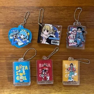 Coolowl 아크릴 키링 6개 컴플리트 세트