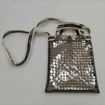 beautiful people 숄더백 투명 메쉬