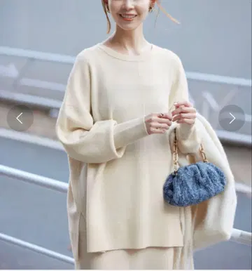 SLOBE IENA 워셔블 울 스무스 풀오버