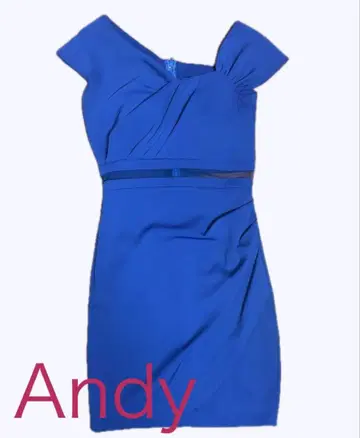 Andy 앤디 오프숄더 비대칭 드레스